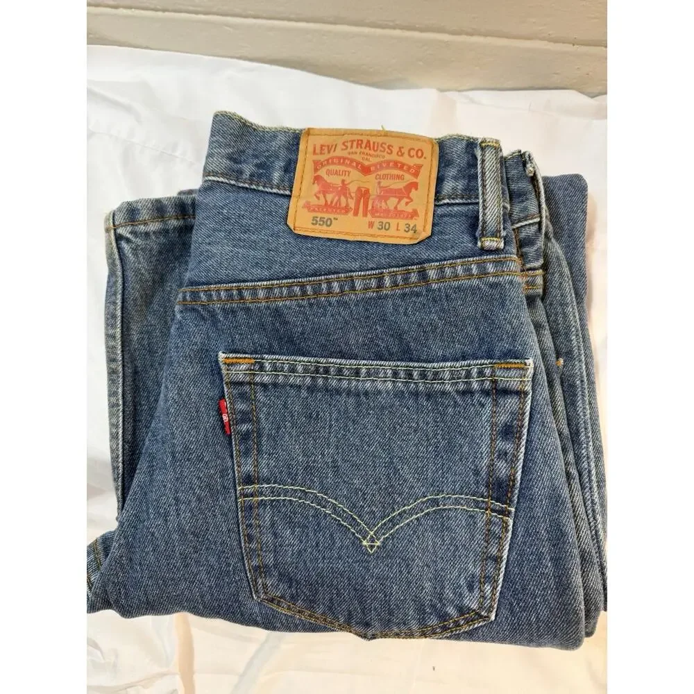 Levi’s 550 relaxed fit 30 X 34